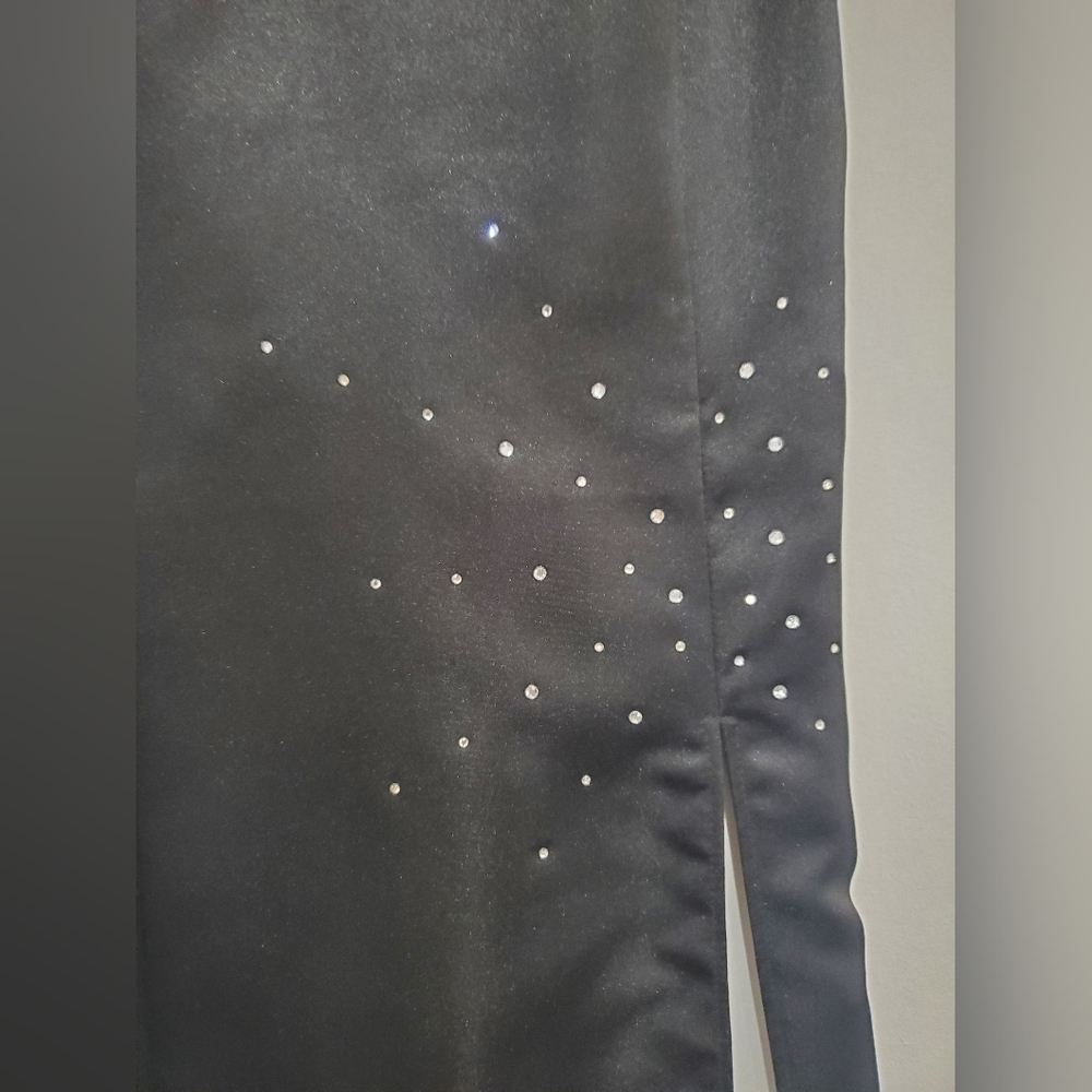 Vintage Rare: 90s/Y2K Black & White Formal Evening Gown size xs - Picture 5 of 9